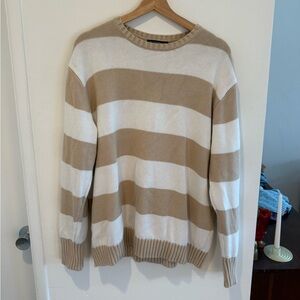 Brandy Melville Striped Oversized Sweater